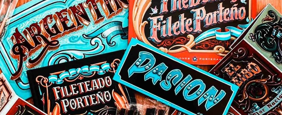 Del carro al cuadro. La historia del fileteado porteño - Asociación de ...